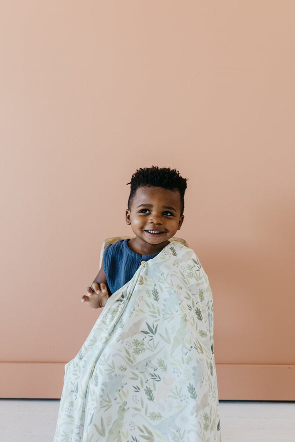 Knit Swaddle Blanket- Rex