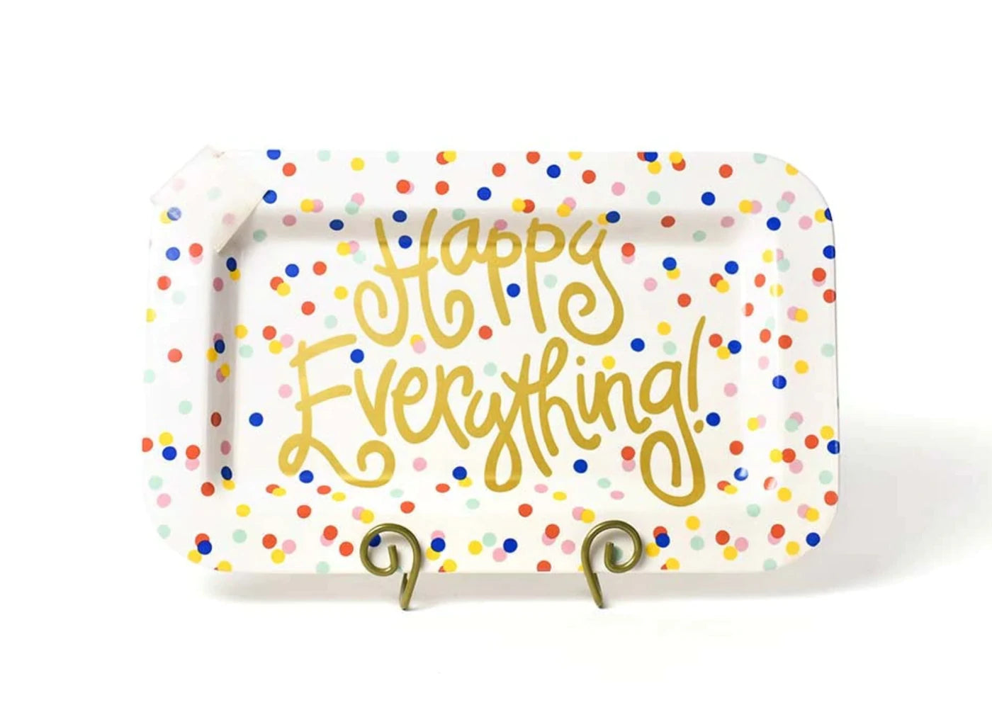 Happy Dot Mini Happy Everything Rectangle Platter STORE PICK UP ONLY
