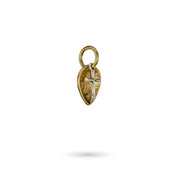 Lotus Cross Charm