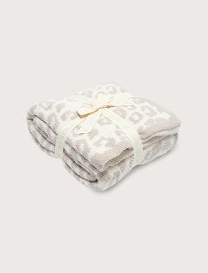 Cozy Chic Throw Blanket in the Wild- Cream / Stone