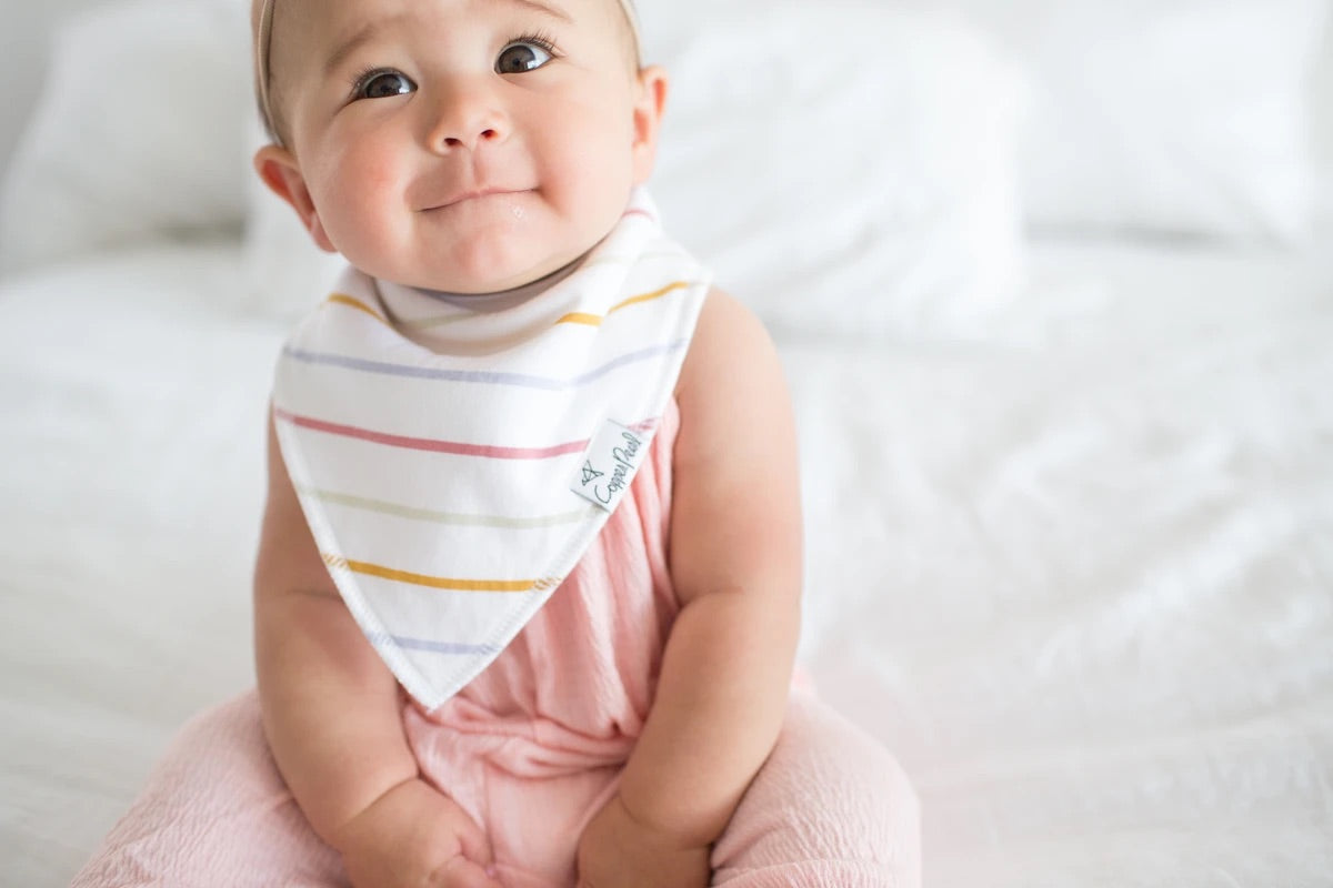 Copper Pearl Baby Bandana Bibs - Indie