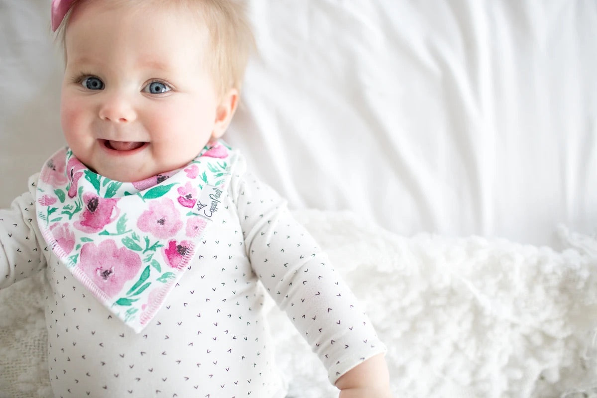Bandana Bib Set of 4- Bloom