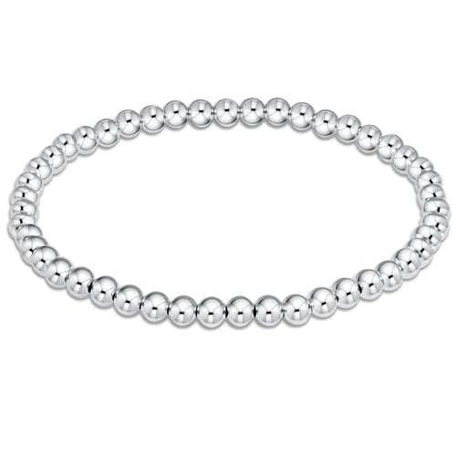 XL ENewton Extends Sterling Silver 4mm Bead Bracelet