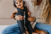 Knit Binky Clip 3 Pack- Diesel