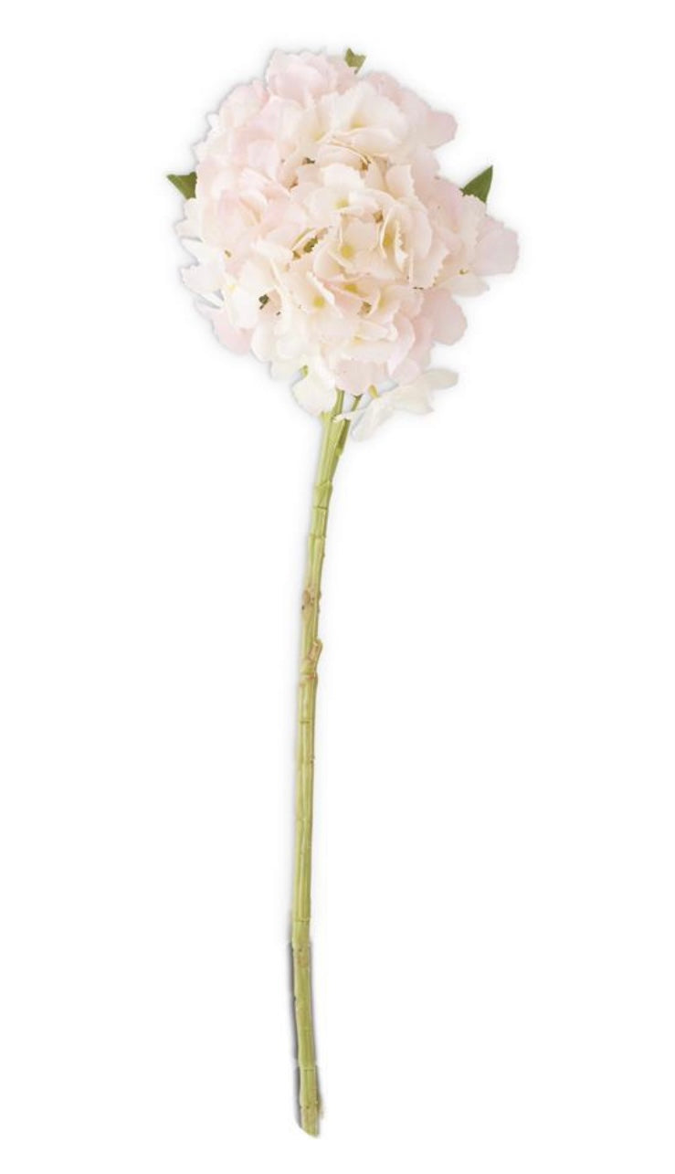 Hydrangea Real Touch Stem- Light Pink 20"