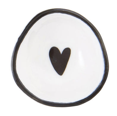 Porcelain Ring Dish- Heart