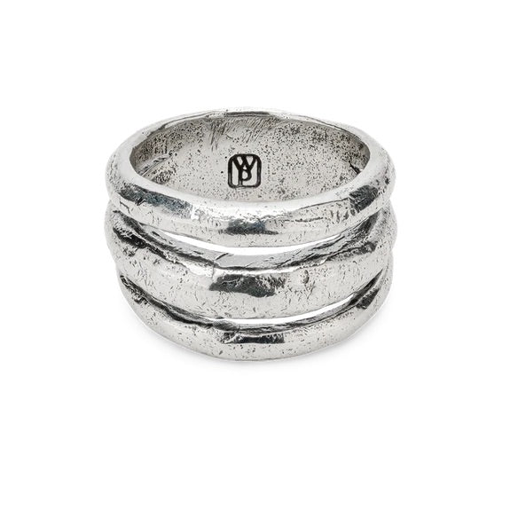 Alliteration Ring - Sterling Silver -