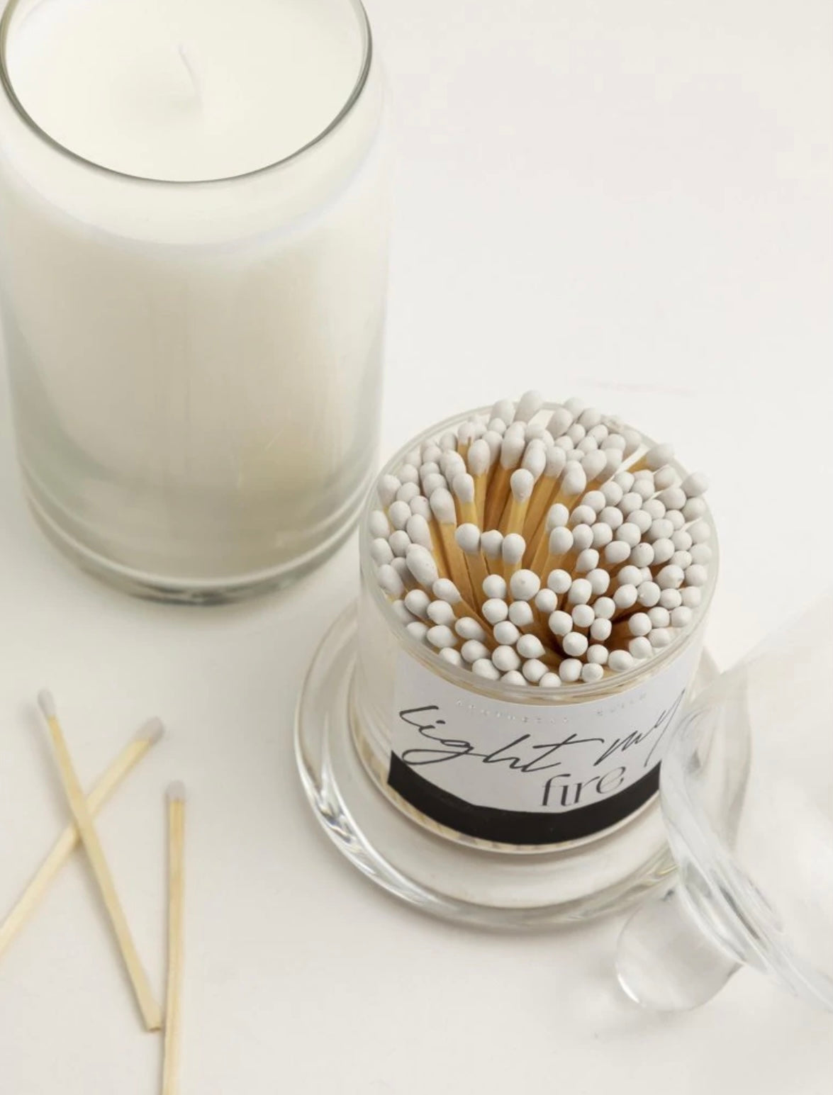 Light My Fire Match Dome- White