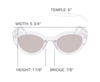 Sunglasses-Ashbury Sky- Pearl/ Smoke
