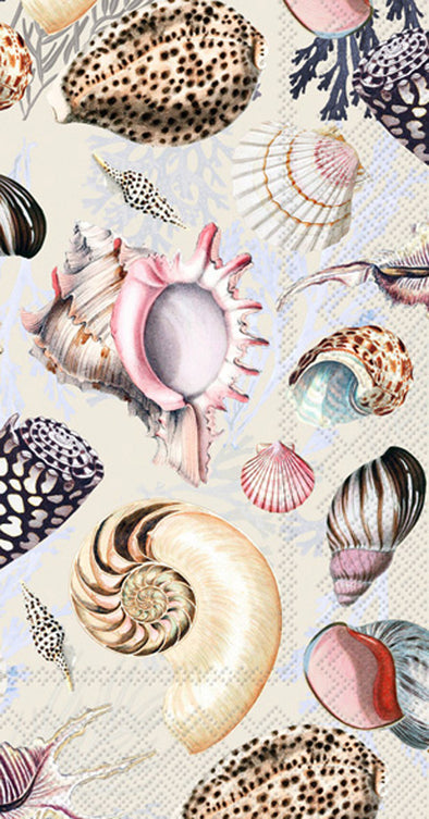 Guest Towels- Shells Of The Sea